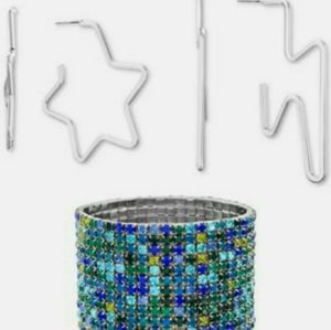 Steve Madden Lightning Star 8 Pin Jewelry